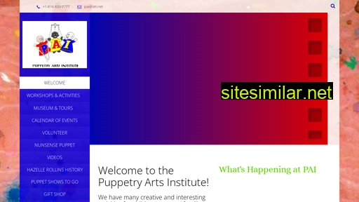puppetryartsinstitute.org alternative sites