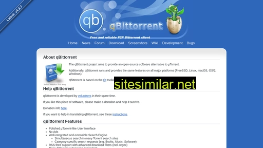 qbittorrent.org alternative sites