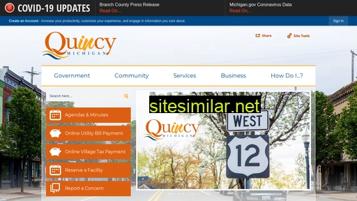 quincy-mi.org alternative sites
