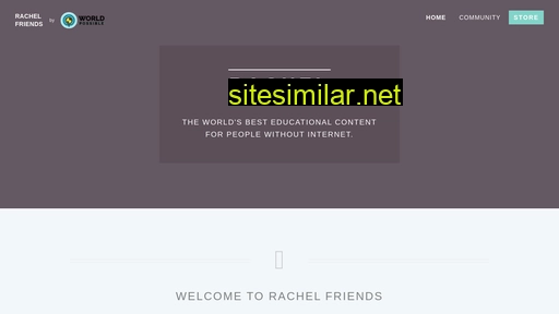 rachelfriends.org alternative sites
