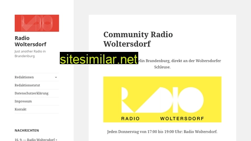 radio-woltersdorf.org alternative sites