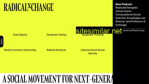 Radicalxchange similar sites