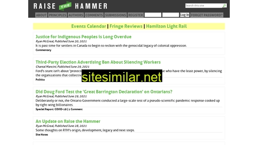 raisethehammer.org alternative sites