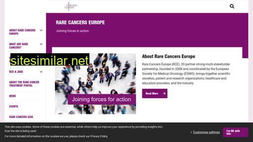 rarecancerseurope.org alternative sites