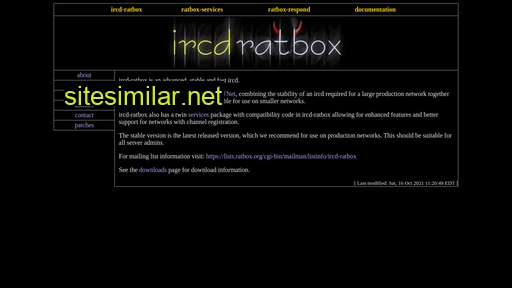 ratbox.org alternative sites