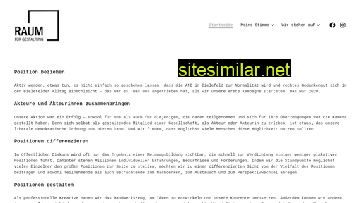 raum-fuer-gestaltung.org alternative sites