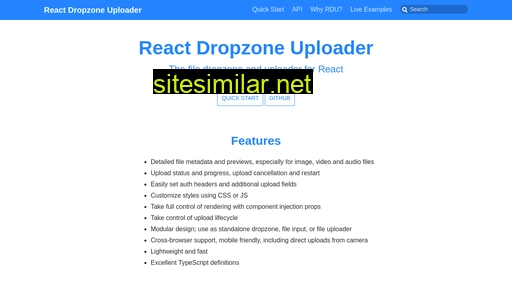 react-dropzone-uploader.js.org alternative sites