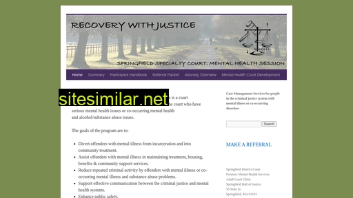 recoverywithjustice.org alternative sites