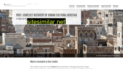 Recover-urban-heritage similar sites