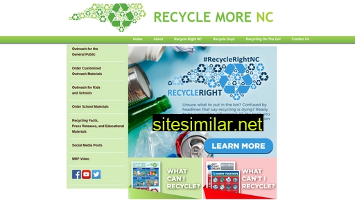 recyclemorenc.org alternative sites