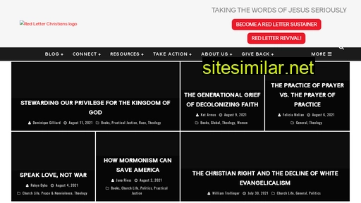 redletterchristians.org alternative sites