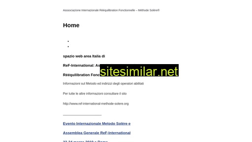 ref-italia.org alternative sites