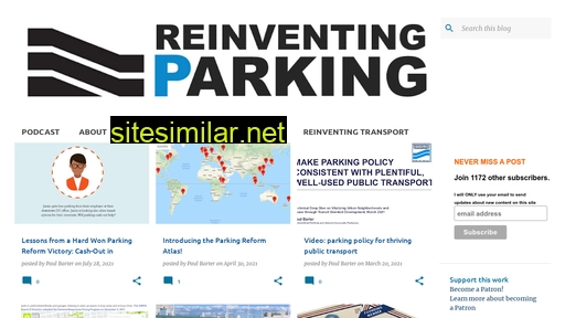 reinventingparking.org alternative sites