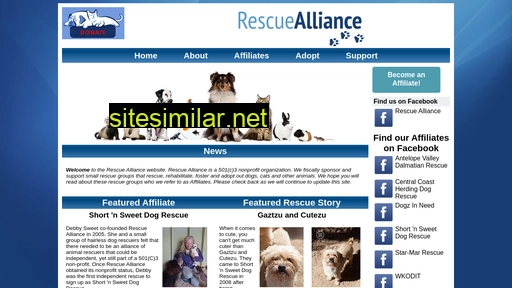 rescuealliance.org alternative sites