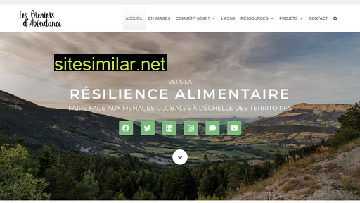 resiliencealimentaire.org alternative sites