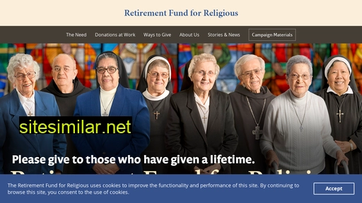 retiredreligious.org alternative sites