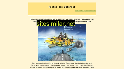 rettet-das-internet.org alternative sites