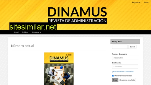 revistadinamus.org alternative sites