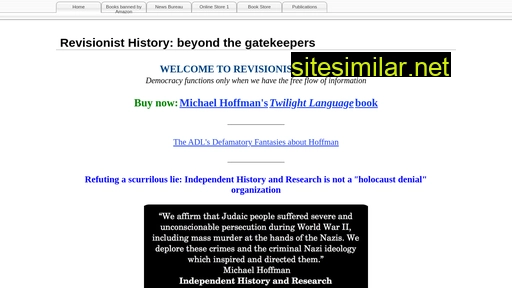 Revisionisthistory similar sites