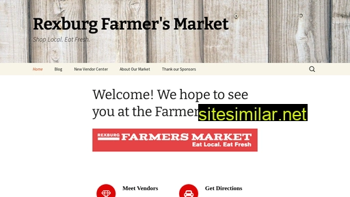 rexburgfarmersmarket.org alternative sites