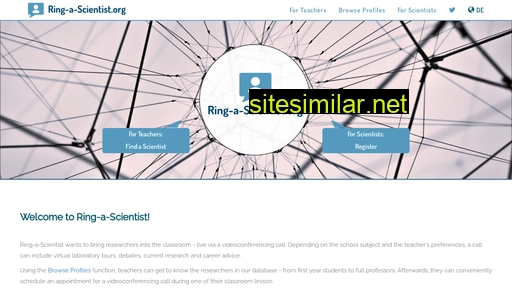 ring-a-scientist.org alternative sites