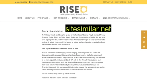 risewisconsin.org alternative sites