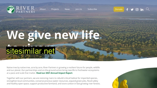 riverpartners.org alternative sites