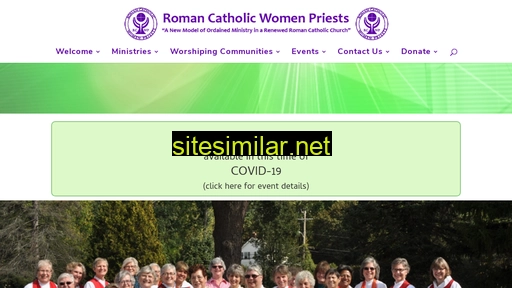 romancatholicwomenpriests.org alternative sites