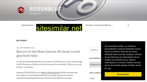 rosenblut.org alternative sites