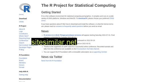 R-project similar sites