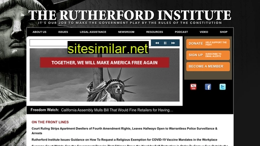 rutherford.org alternative sites