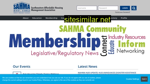 sahma.org alternative sites