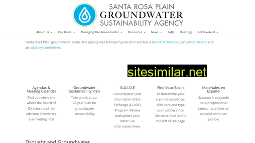 santarosaplaingroundwater.org alternative sites