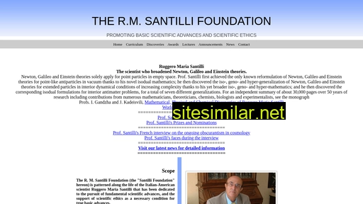 Santilli-foundation similar sites