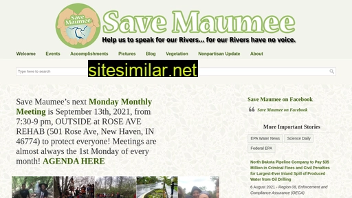 savemaumee.org alternative sites