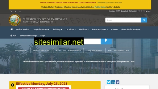 sb-court.org alternative sites
