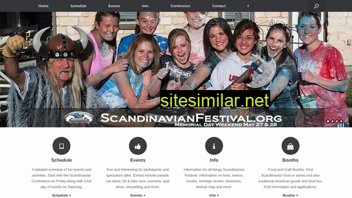 scandinavianfestival.org alternative sites