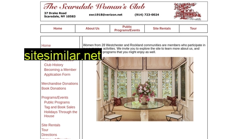 Scarsdalewomansclub similar sites