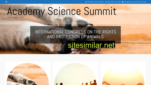 sciencessummit.org alternative sites