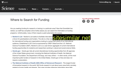 sciencemag.org alternative sites