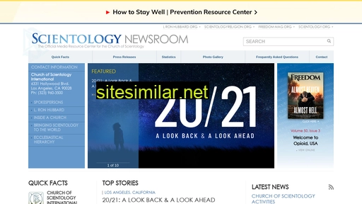 Scientologynews similar sites