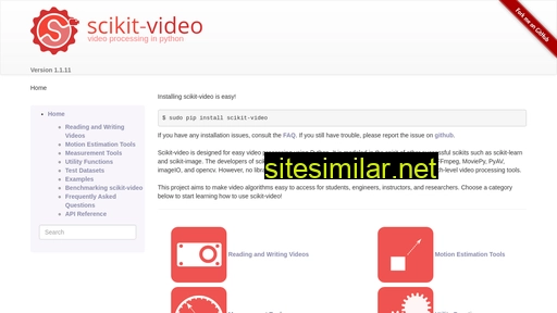 Scikit-video similar sites