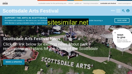 Scottsdaleartsfestival similar sites