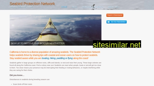 Seabirdprotectionnetwork similar sites