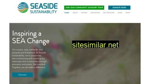 seasidesustainability.org alternative sites