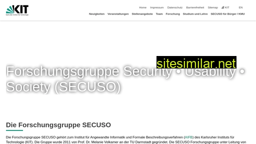 secuso.org alternative sites