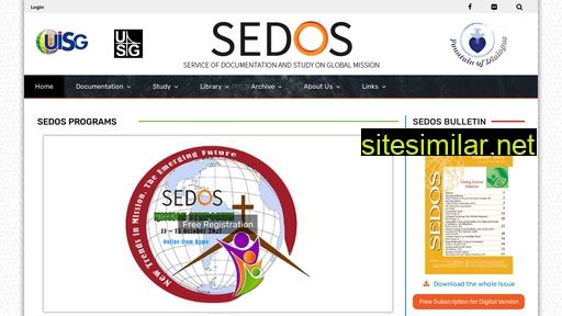 sedosmission.org alternative sites