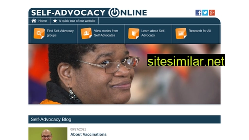 selfadvocacyonline.org alternative sites