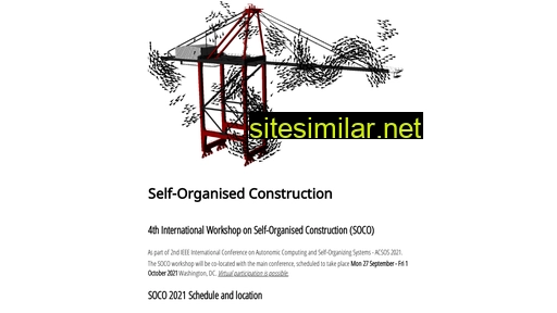 selforganisedconstruction.org alternative sites