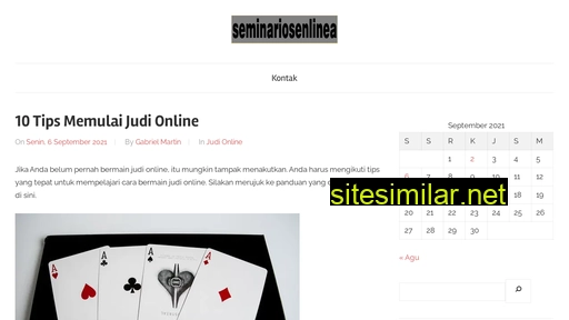 seminariosenlinea.org alternative sites